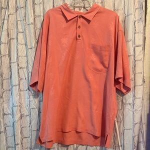 Tommy Bahama Men's Coral Polo Shirt
